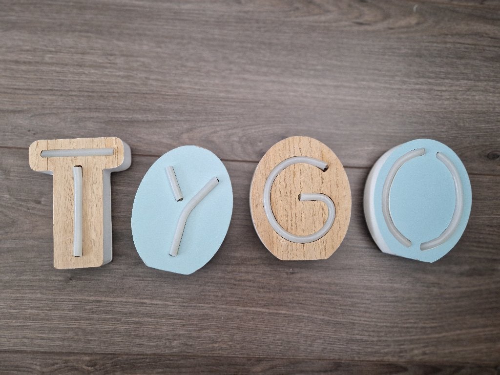 Letters tygo, Ophalen, Zo goed als nieuw