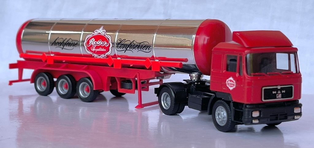 Albedo 800054: MAN F8 "hochfeine Reber Confiserien", Ophalen of Verzenden, Zo goed als nieuw, Bus of Vrachtwagen