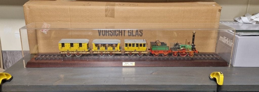 Spoor 1 Marklin 1:32, Ophalen, Treinset, Gelijkstroom of Wisselstroom, Zo goed als nieuw