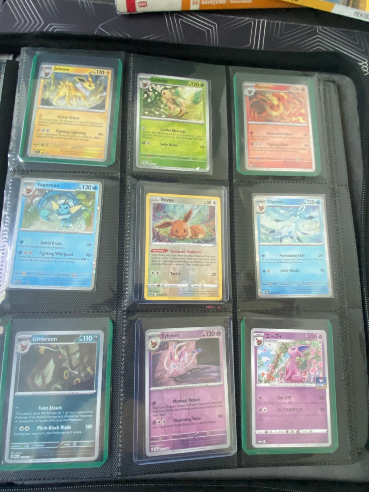 Holfoil bulk kaarten - eeveelutions - pokemon kaarten, Ophalen of Verzenden, Nieuw, Meerdere kaarten, Foil