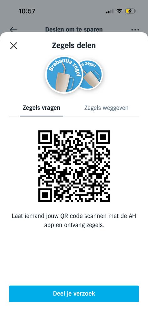 Gezocht: AH brabantia zegels, Ophalen of Verzenden