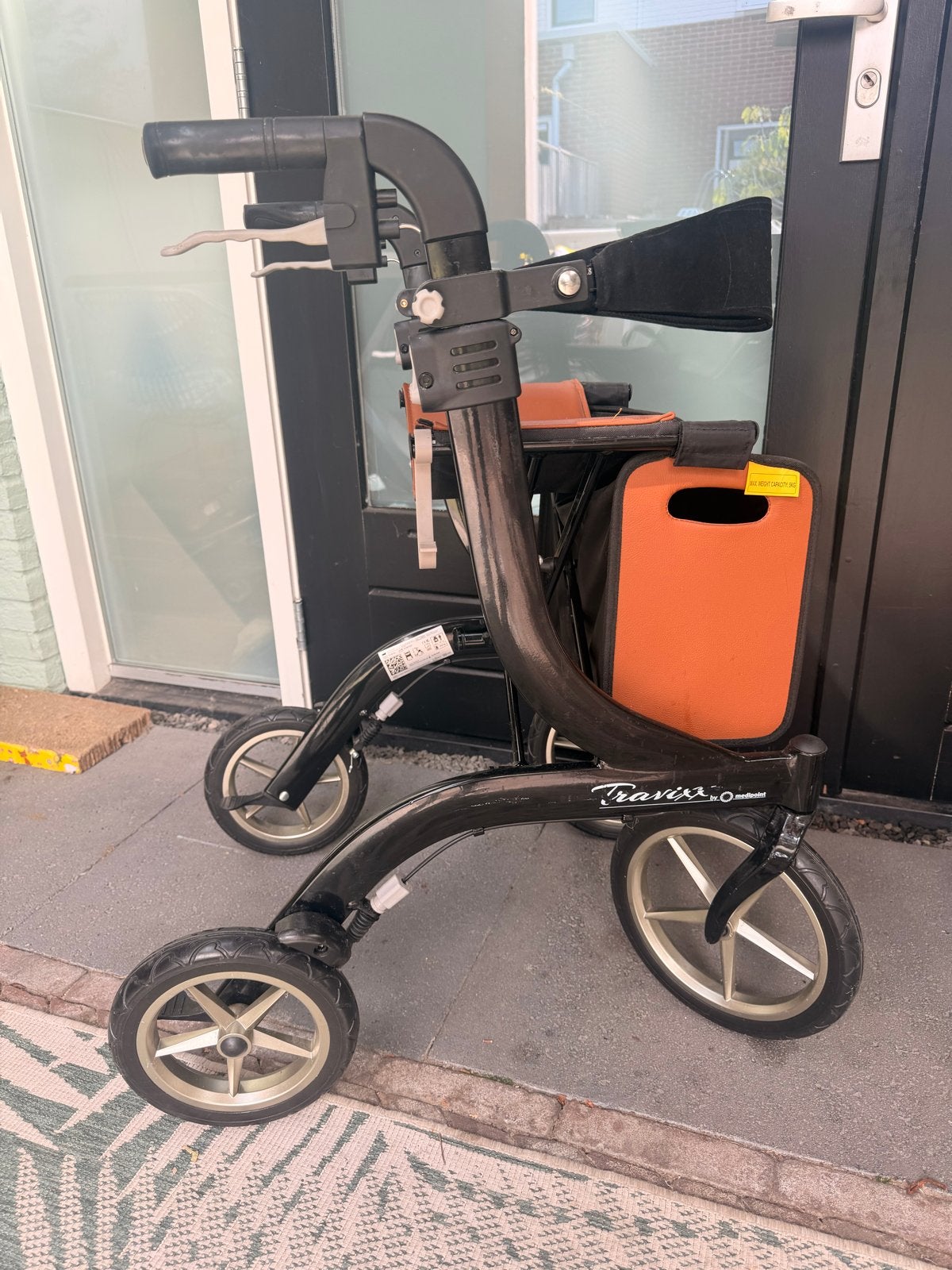 Travix traveller maat M rollator, Ophalen