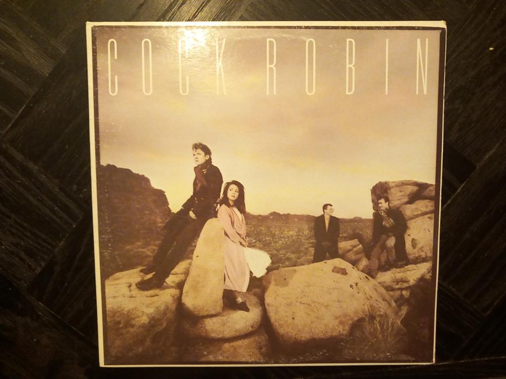Lp Cock robin - cock robin, Cd's en Dvd's, Vinyl | Pop, Ophalen of Verzenden, Zo goed als nieuw, Overige formaten