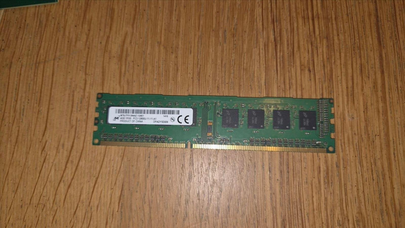 Samsung 4GB DDR3-1600 PC3-12800U Desktop RAM, DDR3, Ophalen of Verzenden, Zo goed als nieuw, Desktop