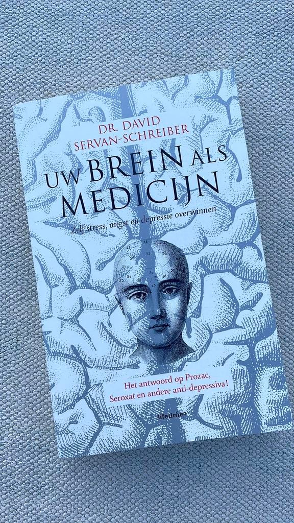 David Servan-Schreiber - Uw brein als medicijn, Boeken, Psychologie, Gelezen, Ophalen of Verzenden, Ontwikkelingspsychologie, David Servan-Schreiber