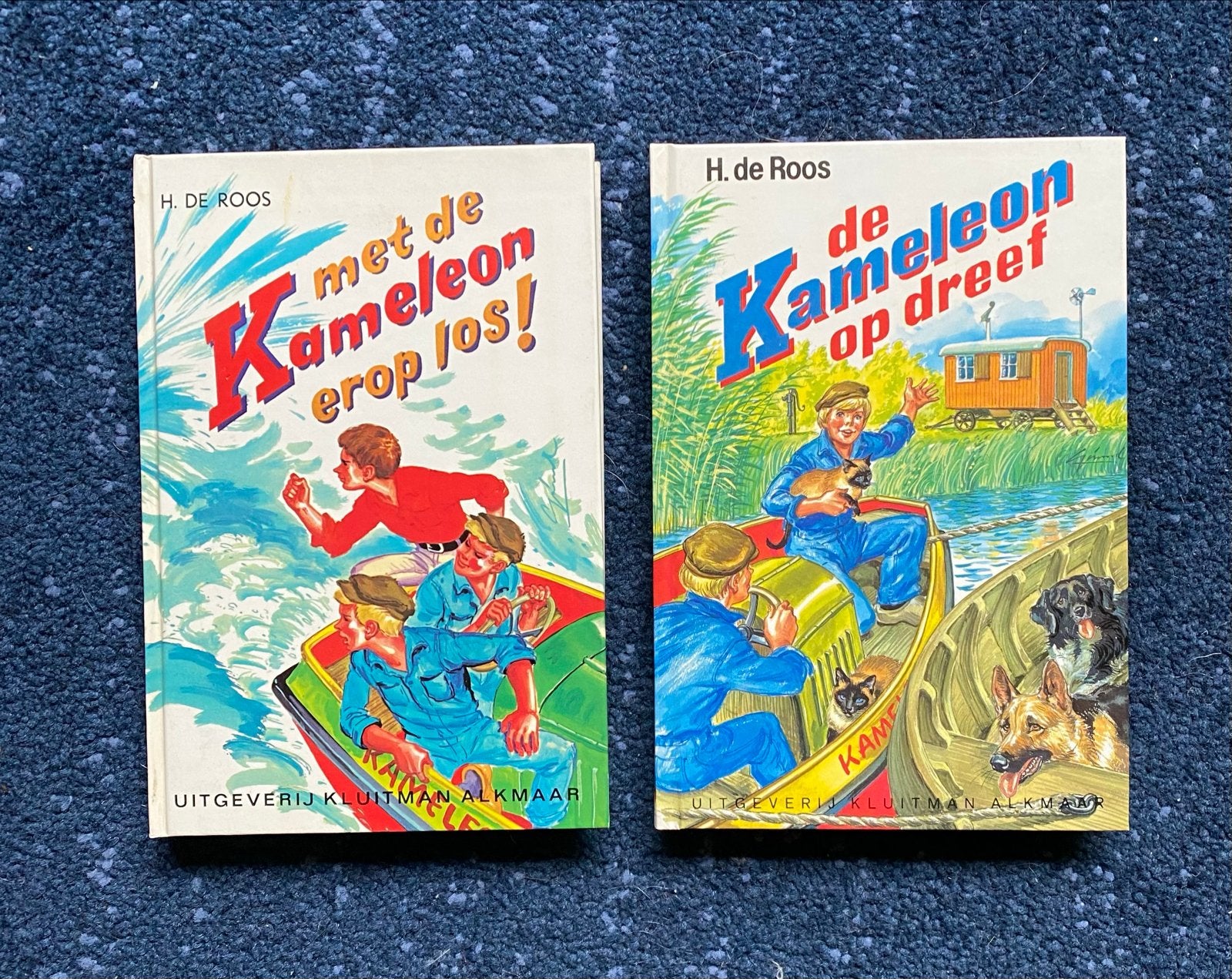 De Kameleon boeken: 'Met de Kameleon erop los!' & 'De Kamele, Boeken, Ophalen of Verzenden, Gelezen, Fictie algemeen