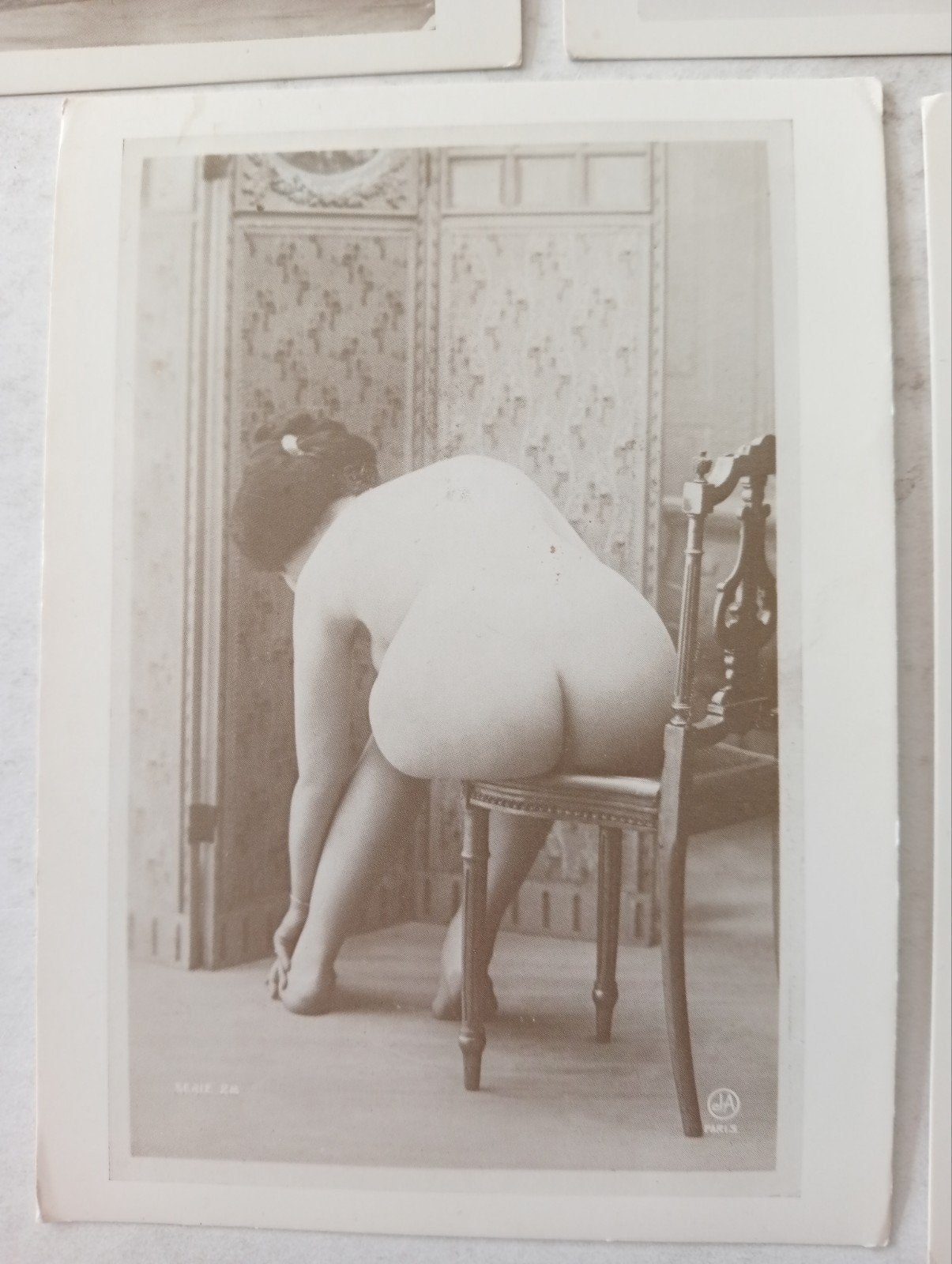 5 x ansichtkaart 1978 Oude erotiek - naakt, Verzamelen, Foto's en Prenten, Ophalen of Verzenden, 1960 tot 1980, Zo goed als nieuw