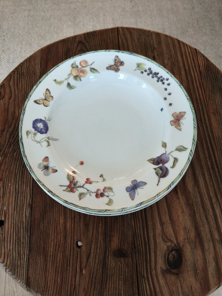Janneke Brinkman Fruit & Flowers ontbijtborden 2x, Huis en Inrichting, Keuken | Servies, Overige merken, Nieuw, Ophalen of Verzenden