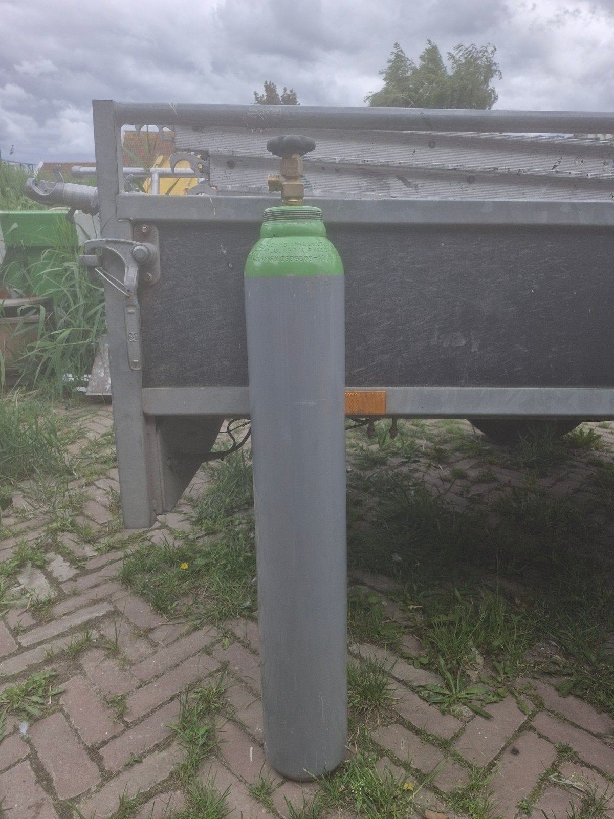 CO2 gasfles voor lassen - Zo goed als nieuw, Doe-het-zelf en Verbouw, Gereedschap | Lasapparaten, Ophalen, Zo goed als nieuw, Co2