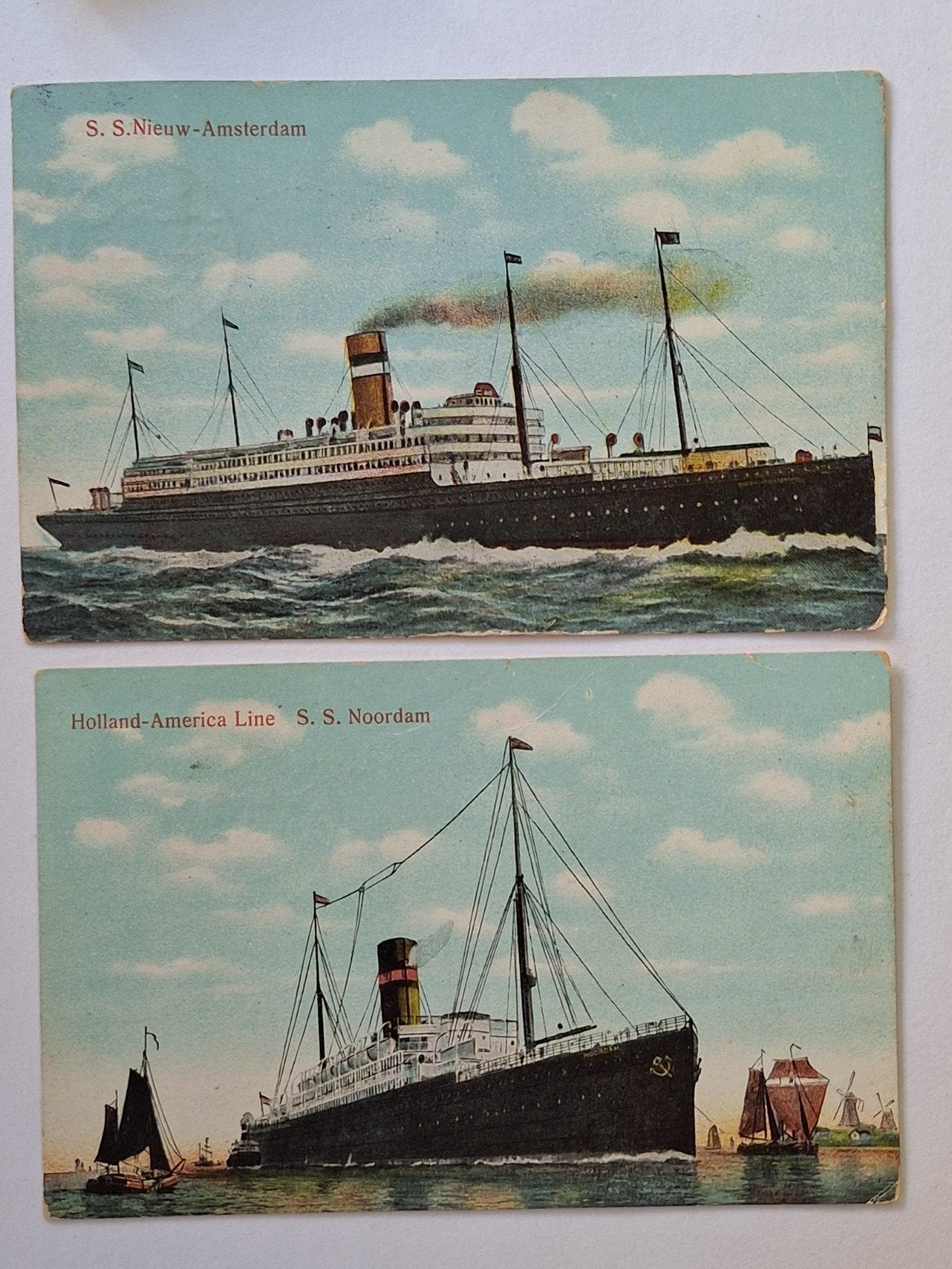 S.S Nieuw Amsterdam, Ophalen of Verzenden, Noord-Holland