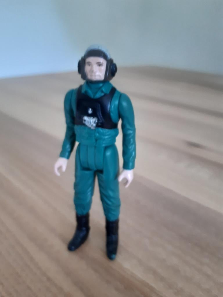 star wars vintage A-wing pilot, Ophalen of Verzenden, Zo goed als nieuw, Actiefiguurtje