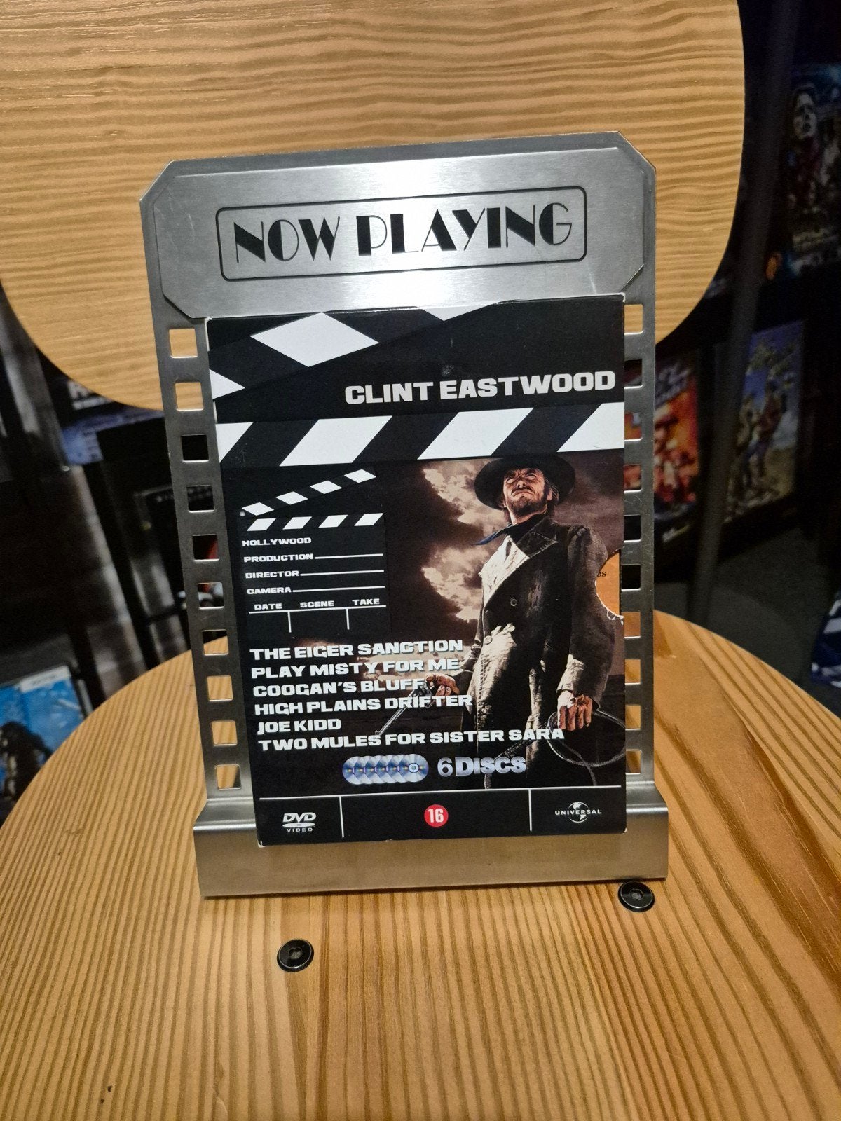 Clint Eastwood Collection 6-Disc DVD met NL ondertiteling, Gebruikt, Vanaf 16 jaar, Nederlands, Actie