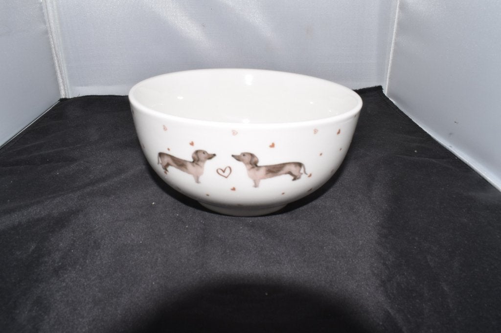 Bowls Teckel van Cleef servies, Overige merken, Overige typen, Nieuw, Overige stijlen