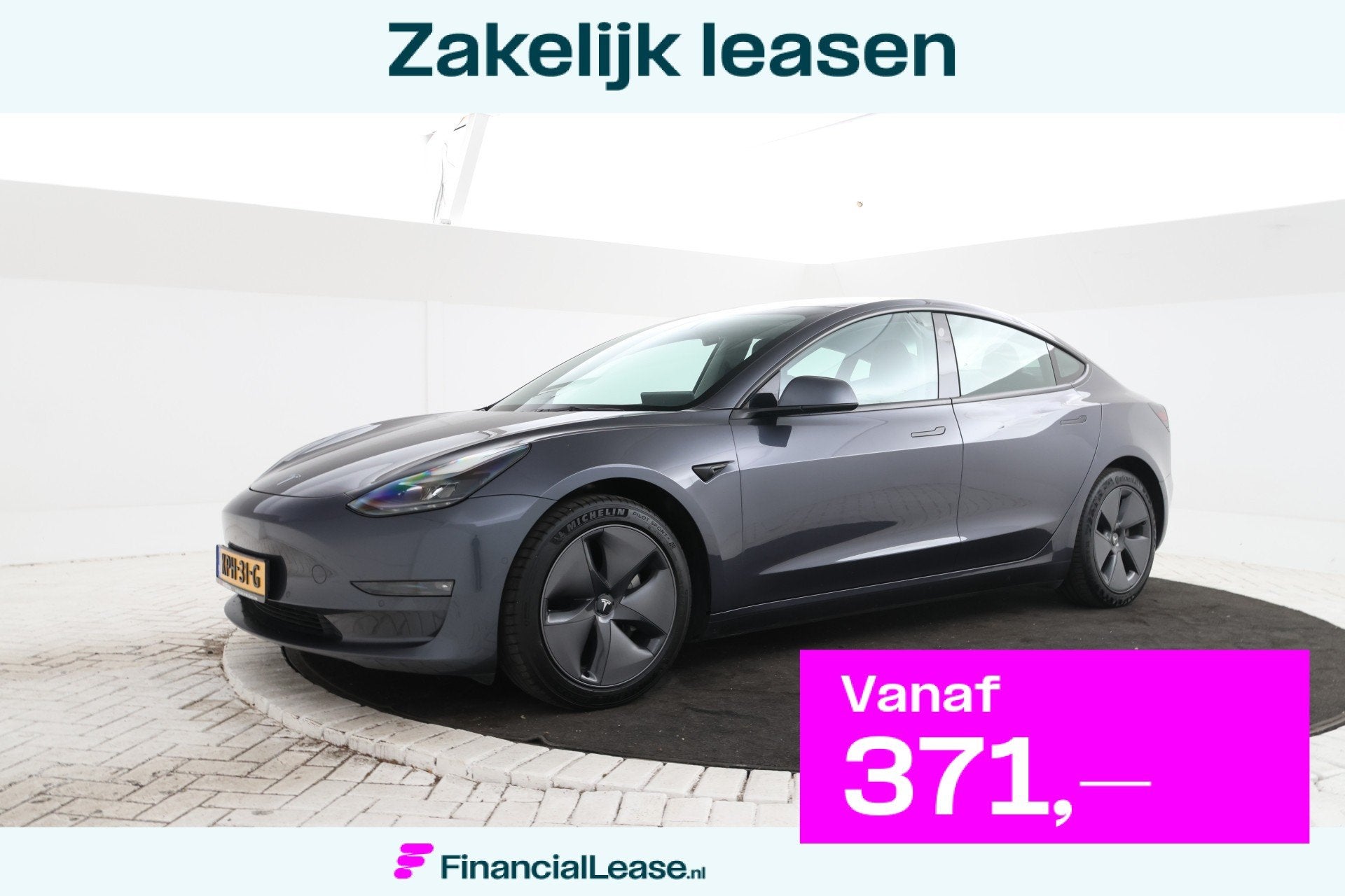 Tesla Model 3 Performance AWD 75 kWh 462pk! Navigatie, CLima
