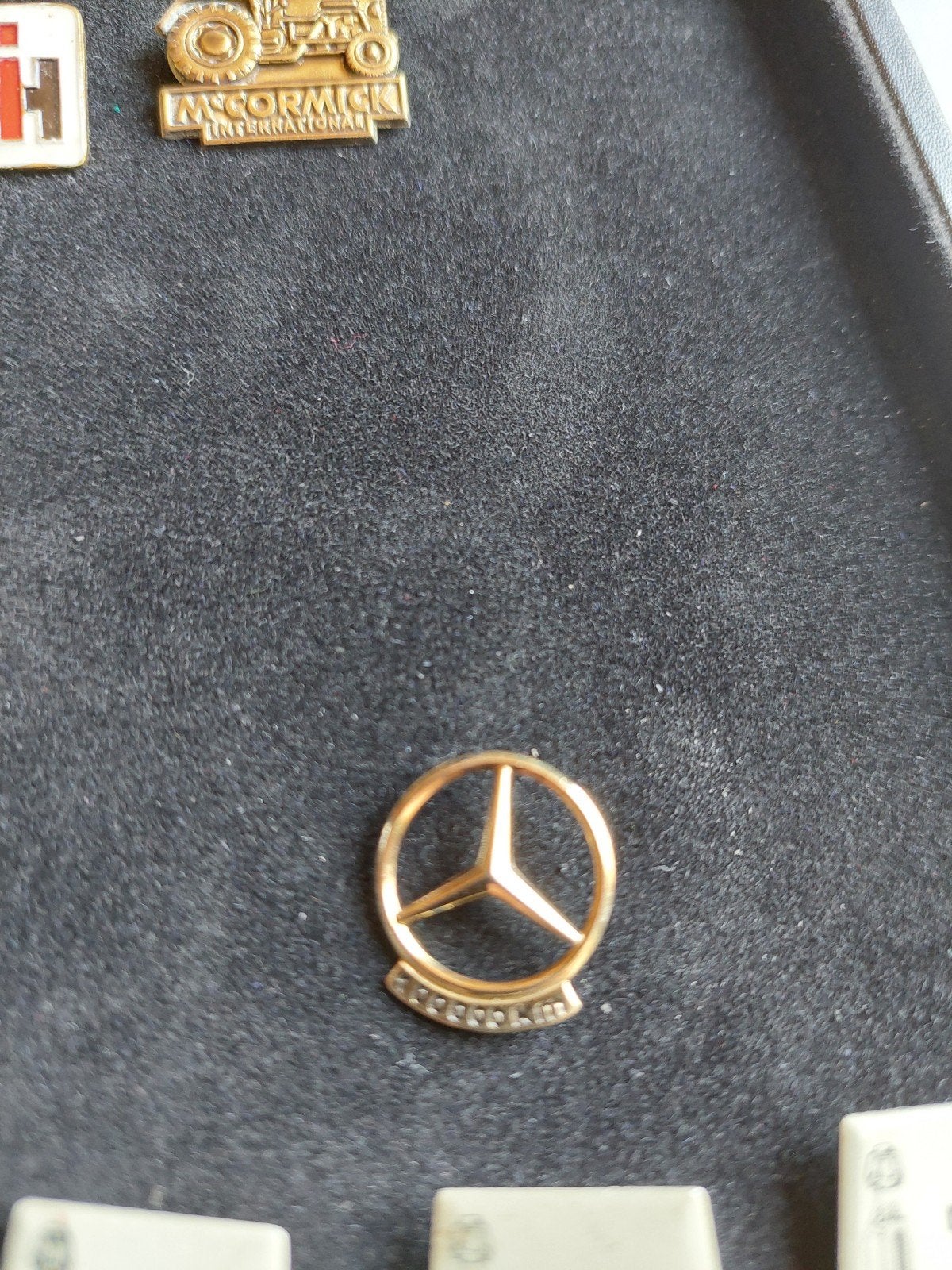 Mercedes benz speldje 100.000 km zilver, Verzamelen, Ophalen of Verzenden, Gebruikt, Transport