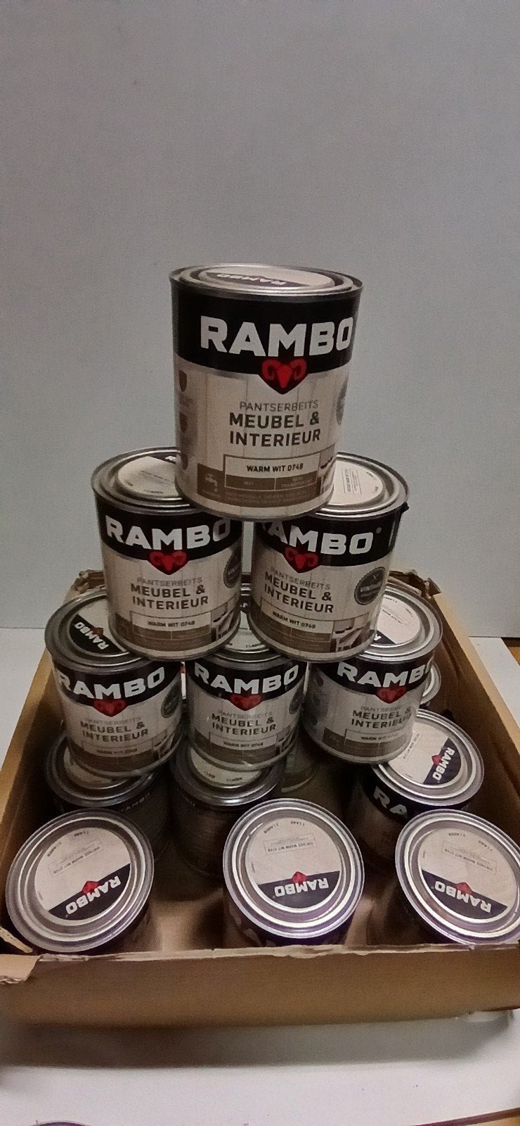 Rambo Pantserbeits Meubel & Interieur - Diverse Kleuren, Minder dan 5 liter, Ophalen of Verzenden, Nieuw, Beits