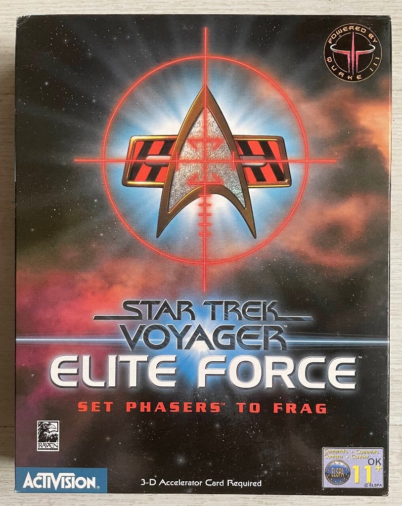 Star Trek Voyager Elite  Force (PC-game, 2000), Shooter, 1 speler, Eén computer, Ophalen of Verzenden