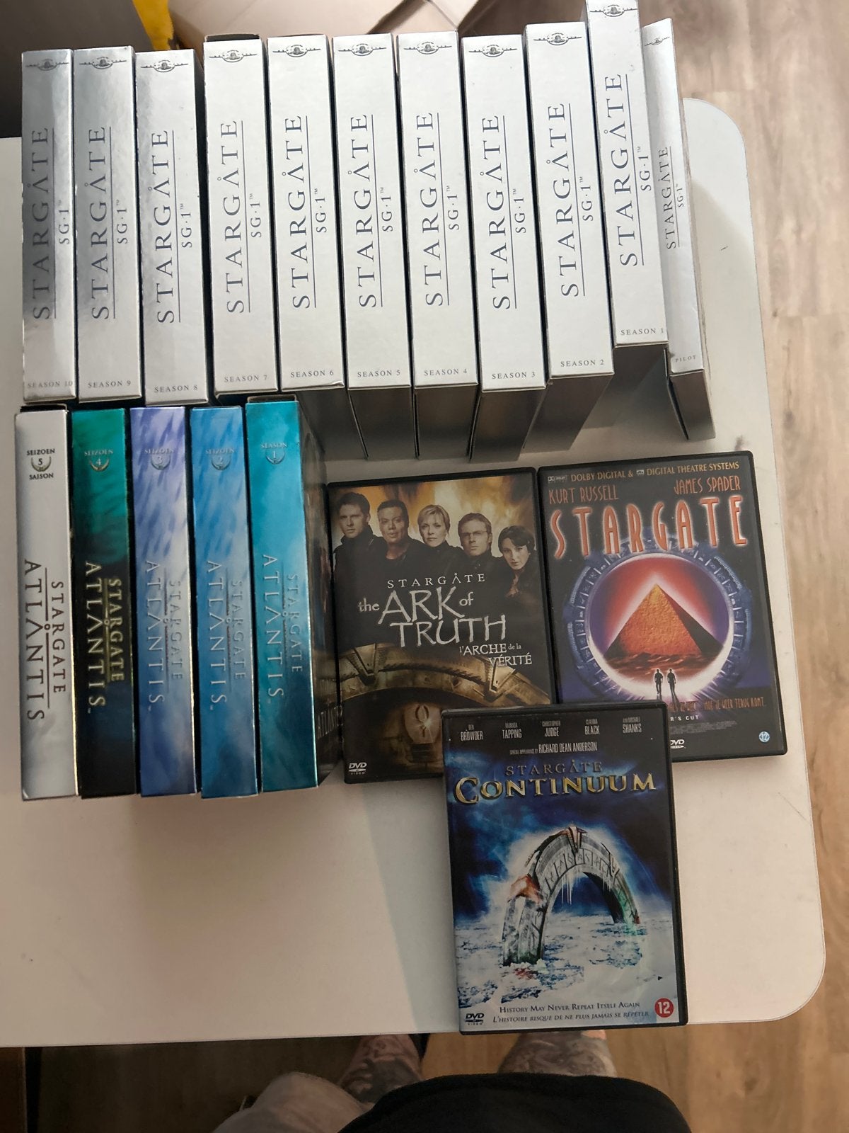 Stargate SG-1 & Atlantis Complete Series + Films DVD Collect, Engels, Nederlands, Science Fiction en Fantasy, Ophalen of Verzenden