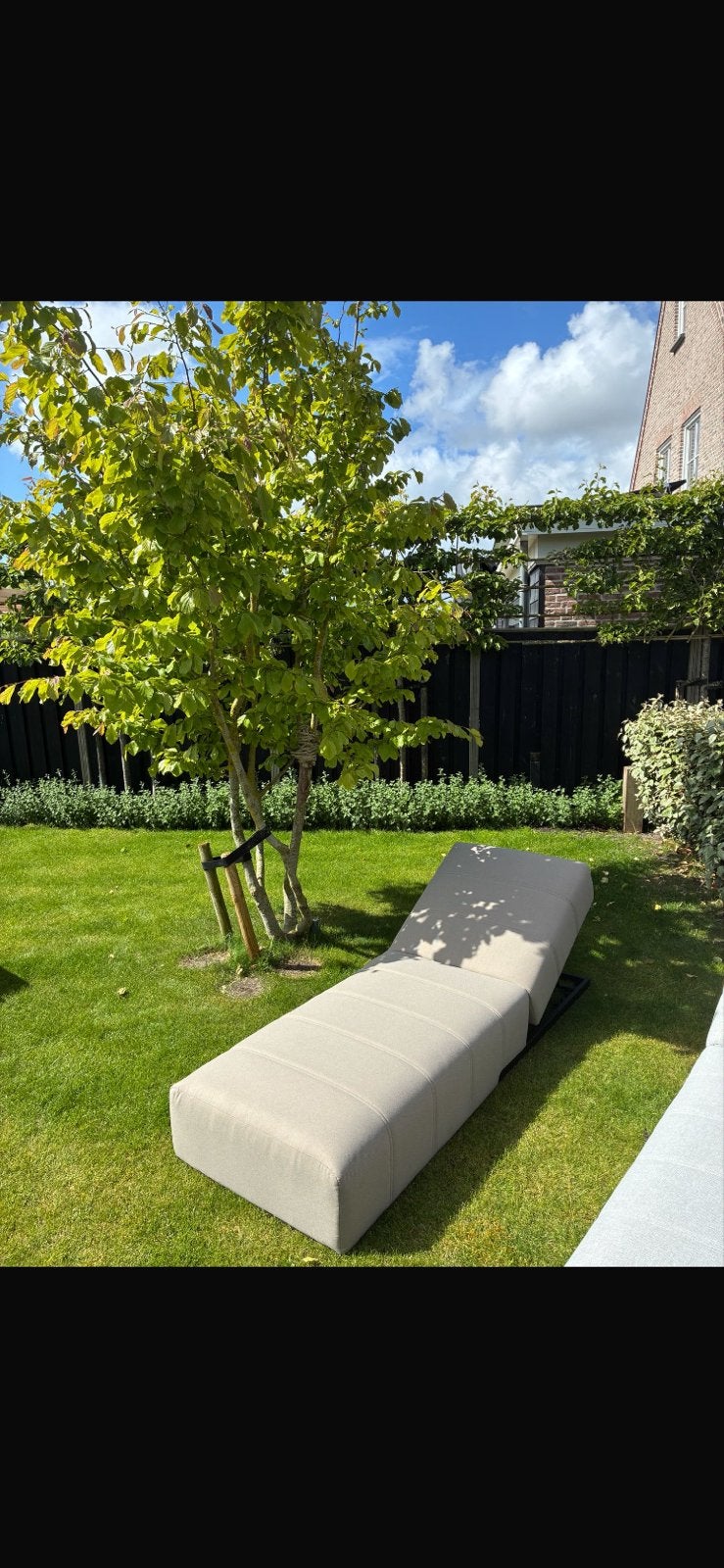 Luxe verstelbare ligbedden All weather !!, Ophalen of Verzenden, Zo goed als nieuw, Overige materialen, Verstelbaar