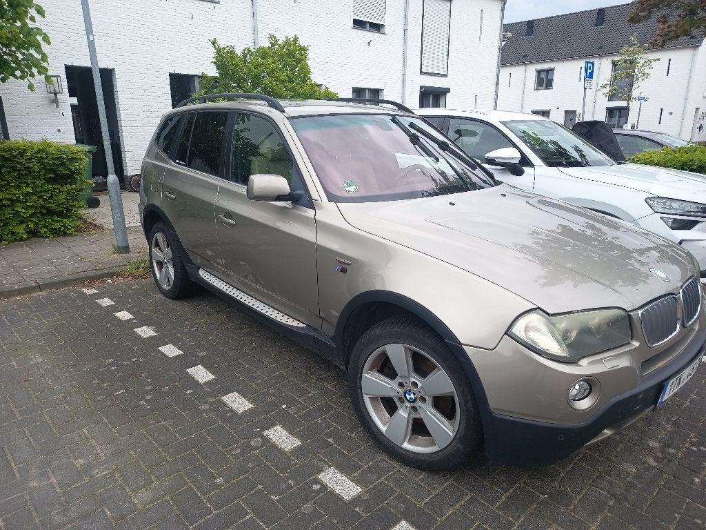 BMW X3 3.0d | M PAKKET | 4WD | TREKHAAK | NAV, Auto's, BMW, Automaat, 1800 kg, 1800 kg, Beige