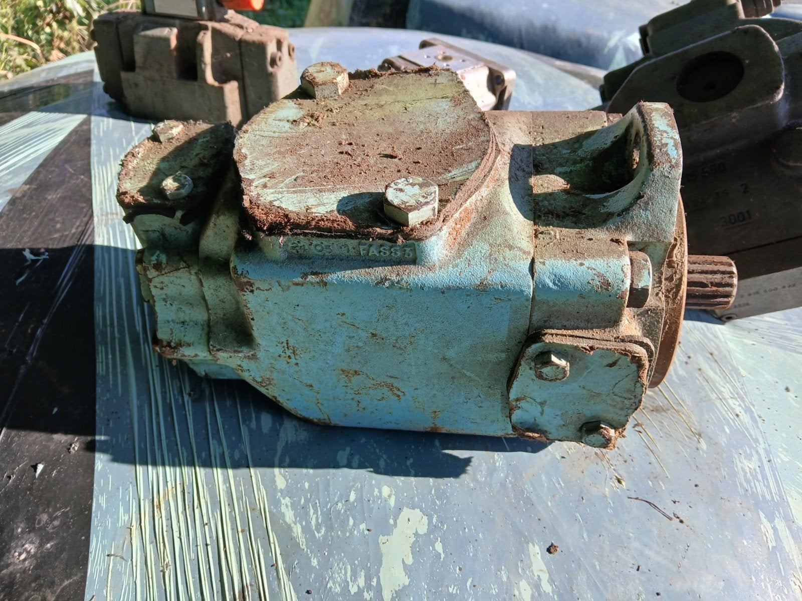 zware hydrauliek  pomp plasser theurer austria, Ophalen
