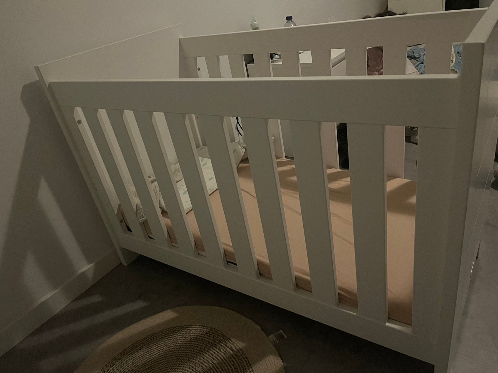 Ledikant baby/peuter, Ophalen of Verzenden, Zo goed als nieuw, Jongetje of Meisje