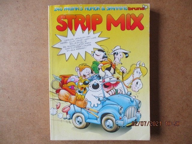 adv4905 strip mix 4, Boeken, Eén stripboek, Ophalen, Gelezen