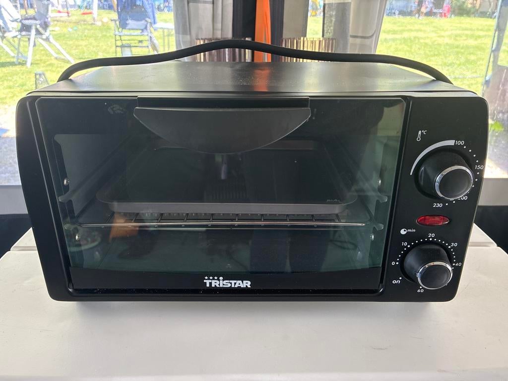 Tristar Mini Camping Oventje - Compacte Oven voor onderweg, Witgoed en Apparatuur, Ovens, Ophalen, Minder dan 45 cm, Gebruikt