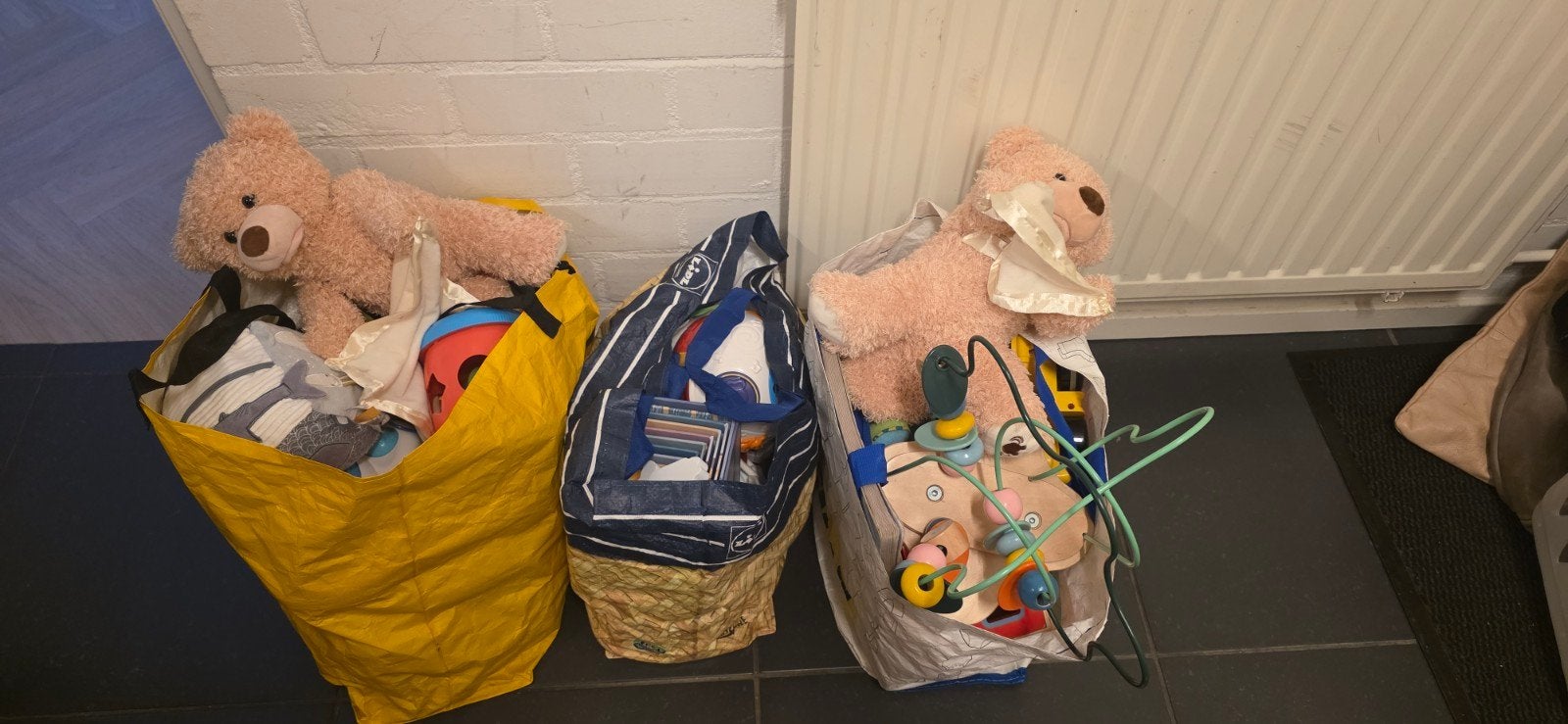 partij baby speelgoed (3 tassen vol), Ophalen of Verzenden, Gebruikt, Overige typen