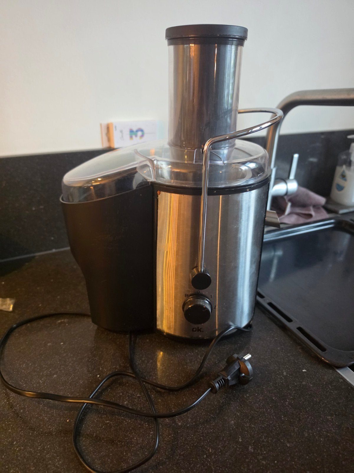 OK. Sapcentrifuge, Witgoed en Apparatuur, Juicers, Ophalen of Verzenden, Gebruikt, Elektrisch, Sapcentrifuge