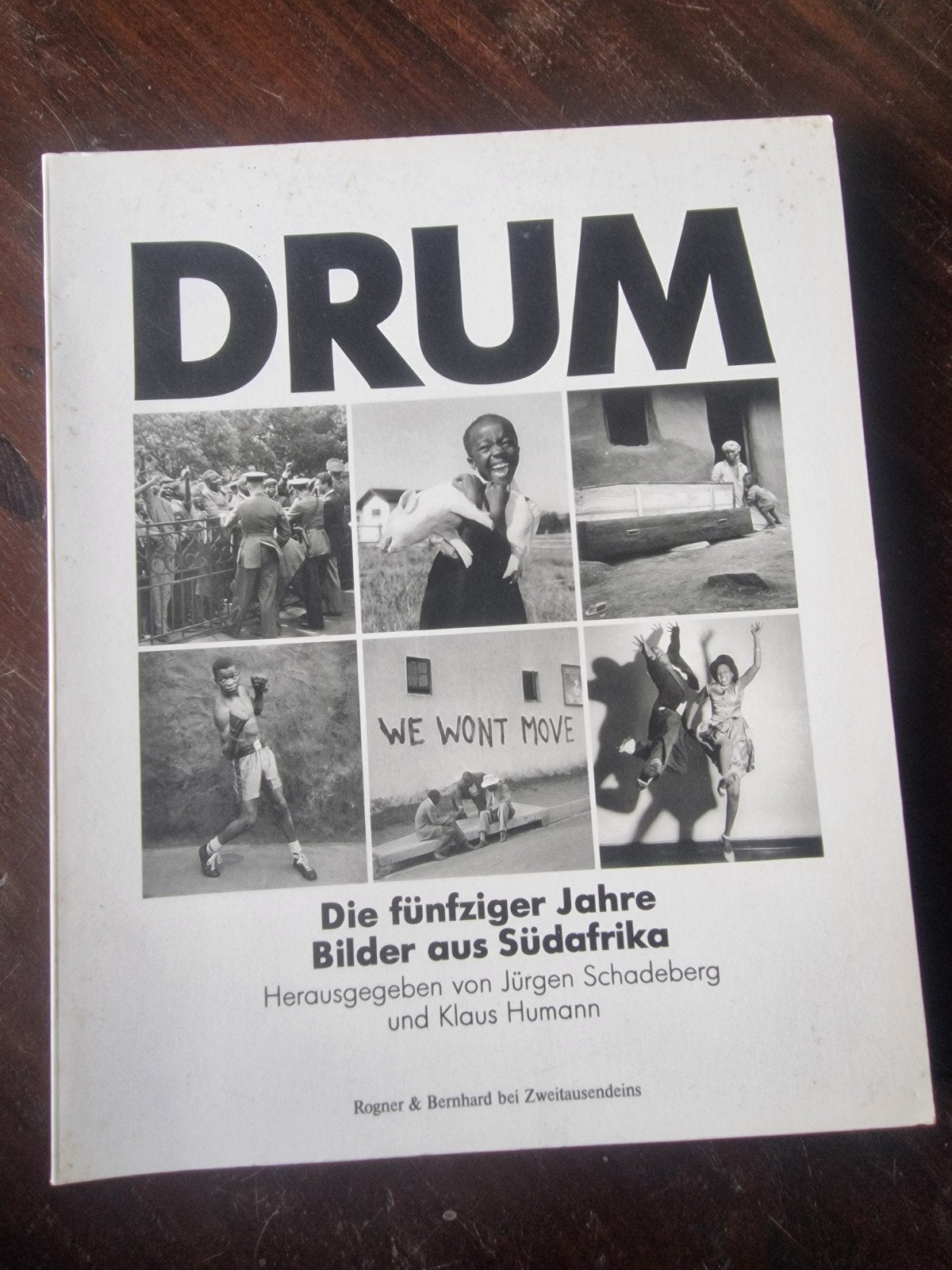 DRUM: De vijftiger jaren - Beelden uit Zuid-Afrika, Ophalen of Verzenden, Gelezen, Jürgen Schadeberg, Klaus Humann