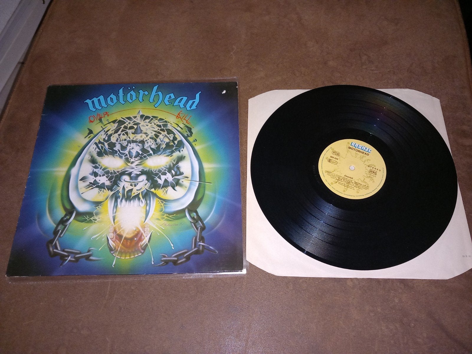 Motörhead - Overkill LP (1979) - Originele Persing, Gebruikt, Ophalen of Verzenden, 1970 - 1979, 12 inch