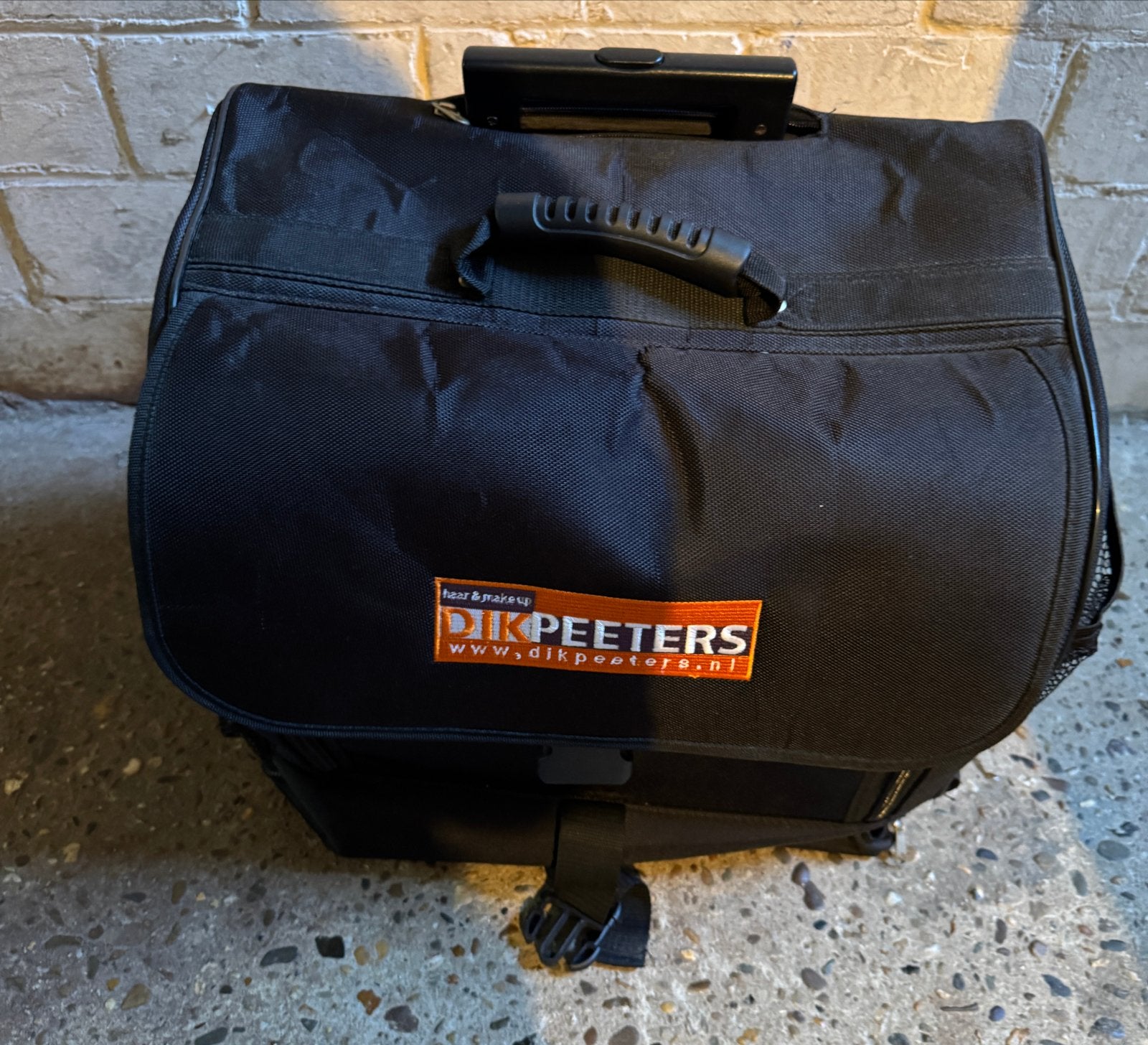 Professionele Haar & Make-up Trolley - Zwart Softcase, Sieraden, Tassen en Uiterlijk, Beautycases, Gebruikt, Softcase, Zwart, Ophalen of Verzenden