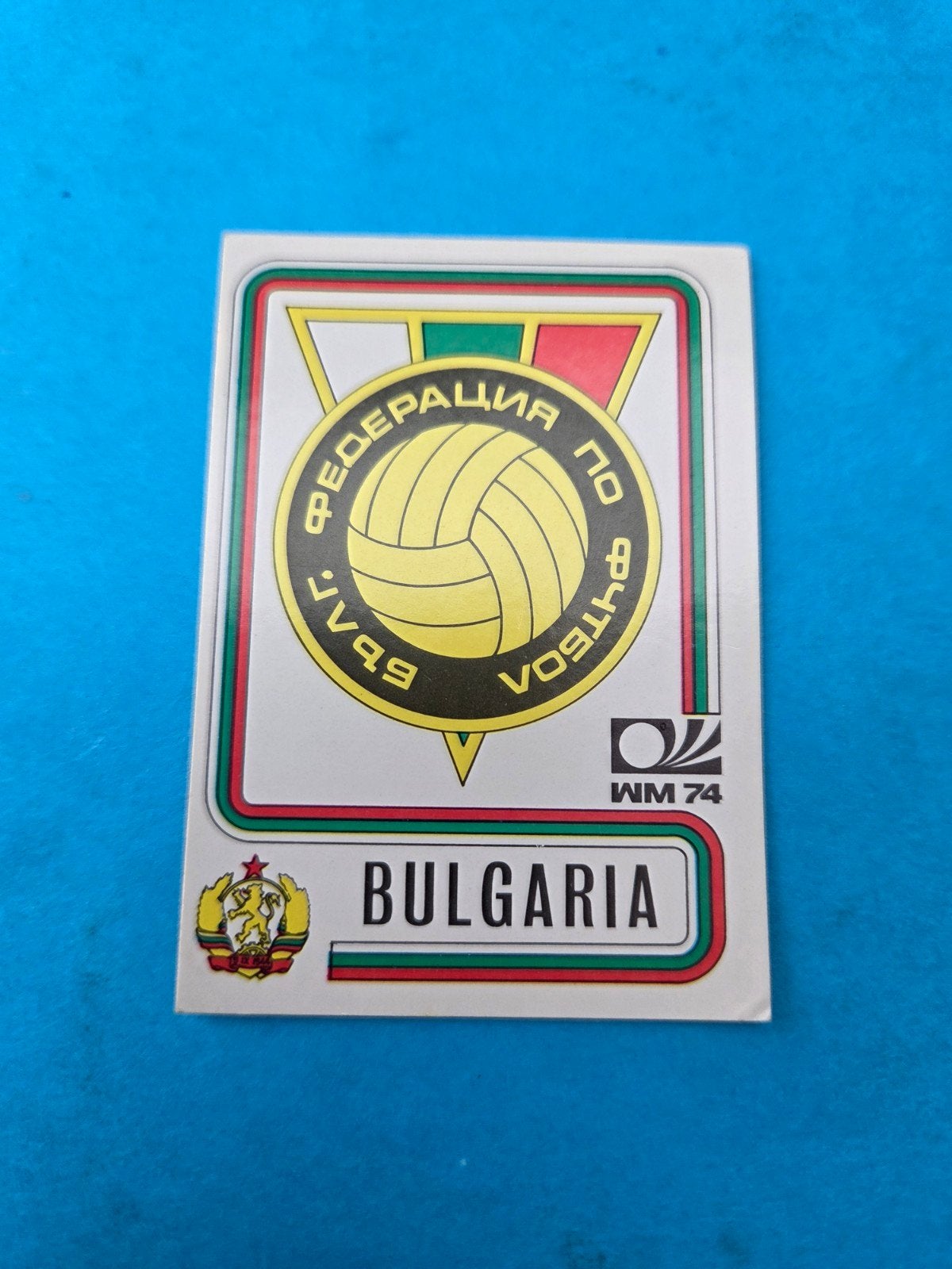Panini WK 74, Ophalen of Verzenden, Zo goed als nieuw, Buitenlandse clubs, Poster, Plaatje of Sticker