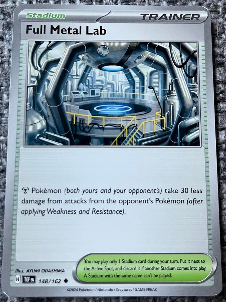Trainerkaart van Full Metal Lab • Temporal Forces (148/162), Verzenden, Nieuw, Losse kaart