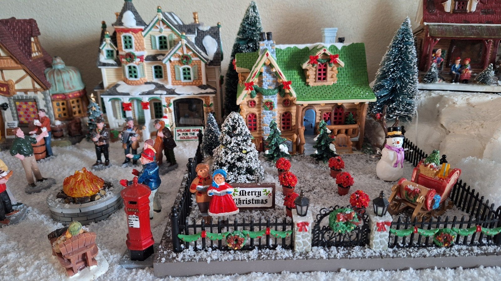 Lemax kerstdorp, helemaal compleet, Ophalen