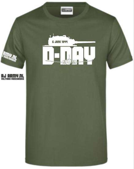 DDay logo shirt, Ophalen of Verzenden, Overige soorten, Overige gebieden, Kleding of Schoenen