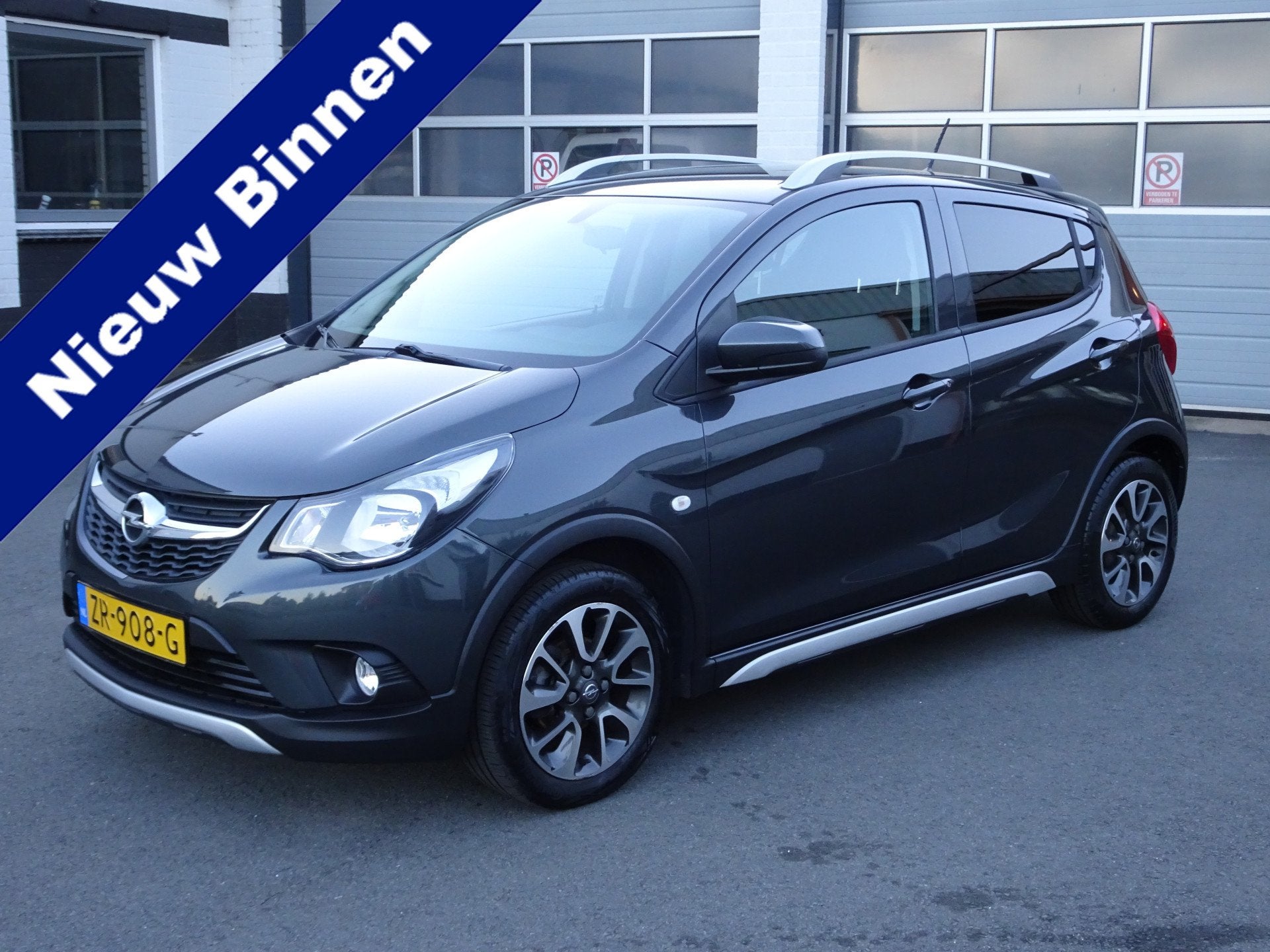 Opel KARL 1.0 Rocks Online Edition Apple carplay, cruise con, Voorwielaandrijving, 839 kg, Stof, Gebruikt