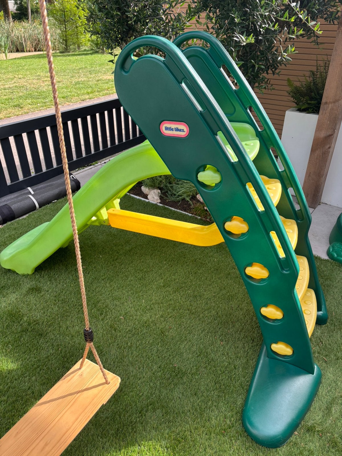 Little Tikes reuze/giant glijbaan Evergreen 1.80 meter, Ophalen, Gebruikt, Glijbaan