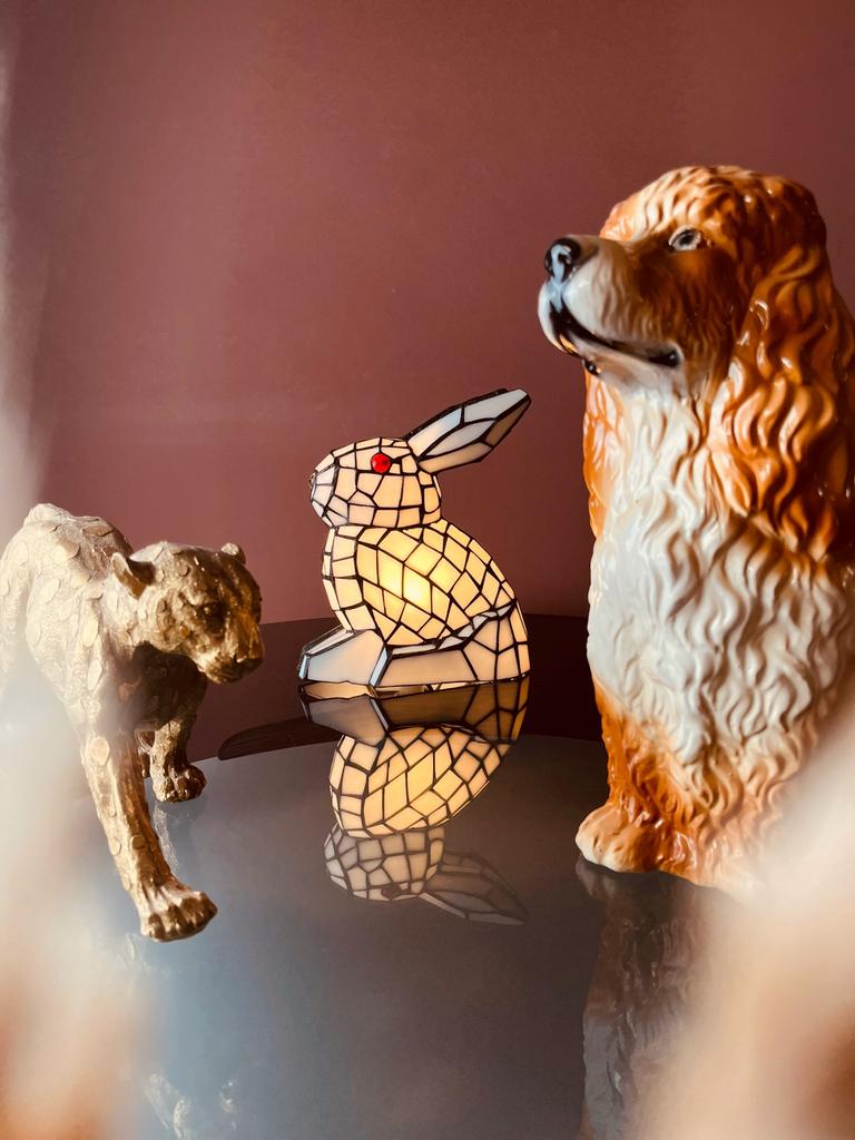Tiffany Rabbit honey lamp, Huis en Inrichting, Ophalen of Verzenden