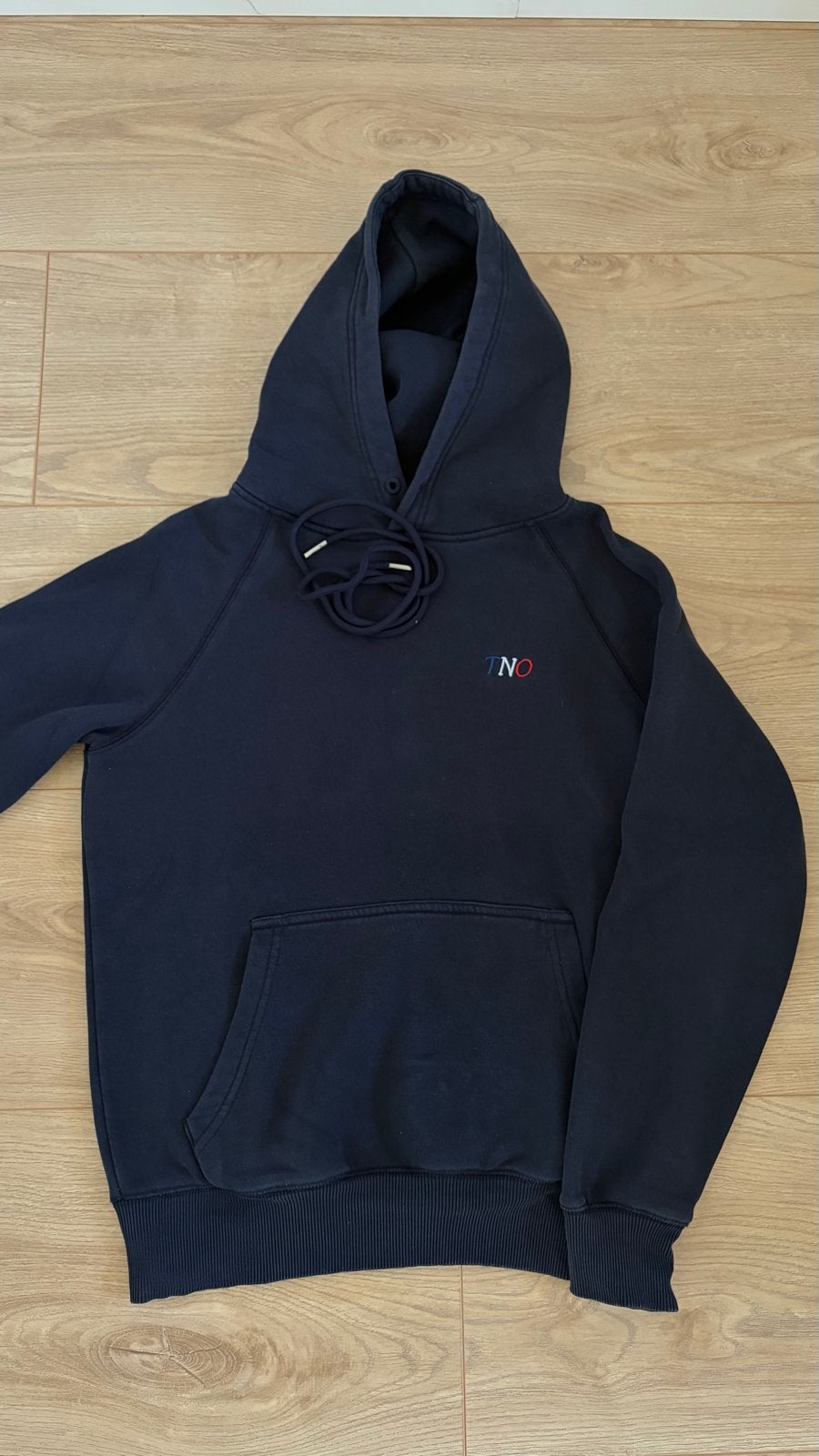 The New Originals TNO Hoodie - Donkerblauw, Ophalen of Verzenden, Gedragen