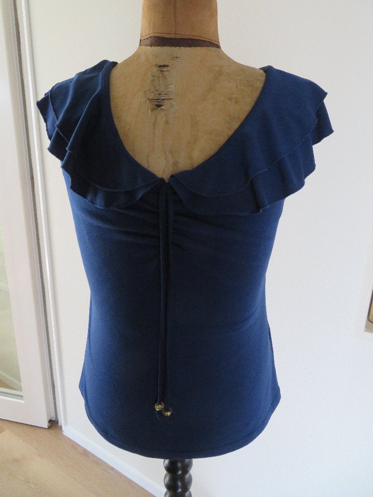 Dames top maat 38 blauw Batida Z.G.A.N. blauw, Maat 38/40 (M), Blauw, Ophalen of Verzenden, Zo goed als nieuw