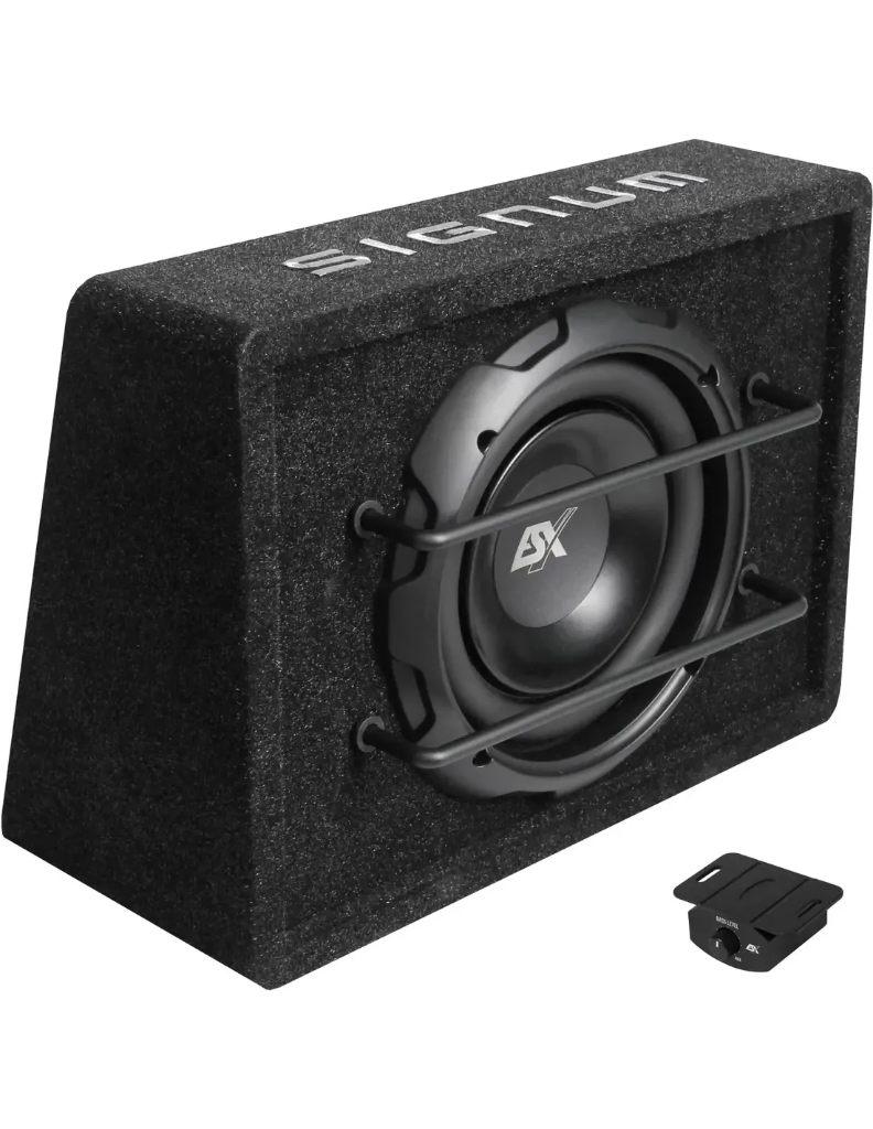 ESX SXB8A Actieve subwoofer 8 inch met 225 watt RMS vermogen, Ophalen of Verzenden, Nieuw