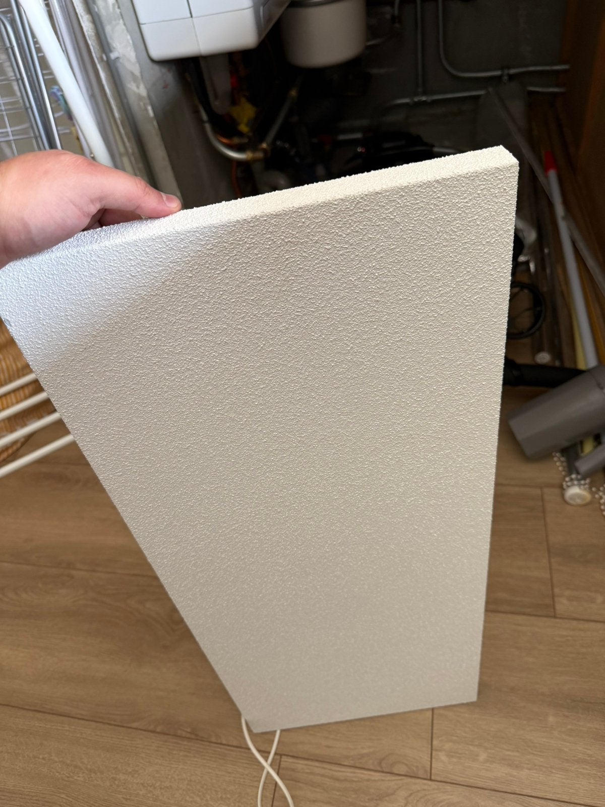 Infraroodpaneel ecosun, Doe-het-zelf en Verbouw, Verwarming en Radiatoren, Ophalen, 30 tot 80 cm, Overige typen, Zo goed als nieuw
