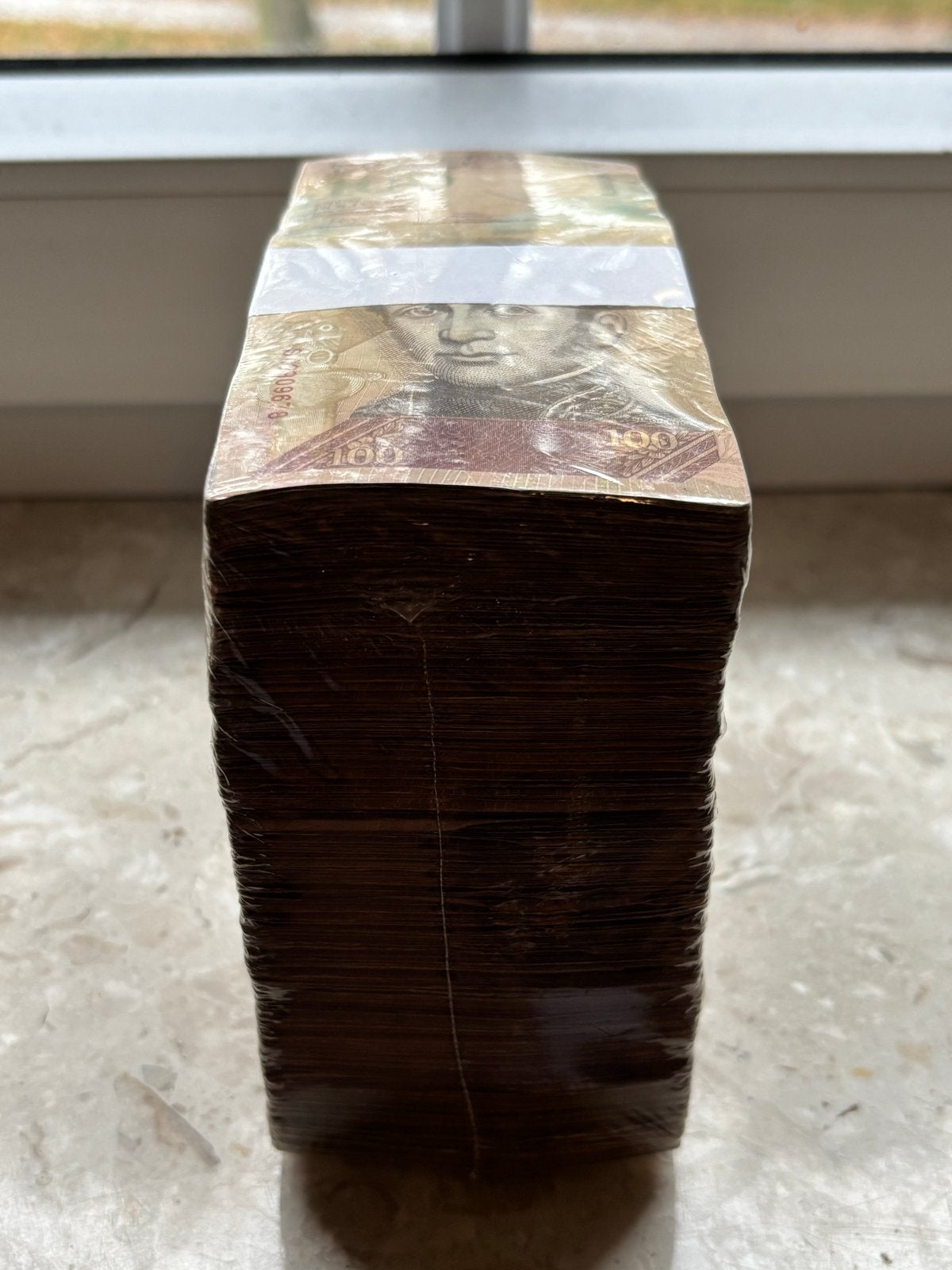 1000 stuks 100 Bolivares bankbiljetten Venezuela in brick, Ophalen of Verzenden, Zuid-Amerika, Setje