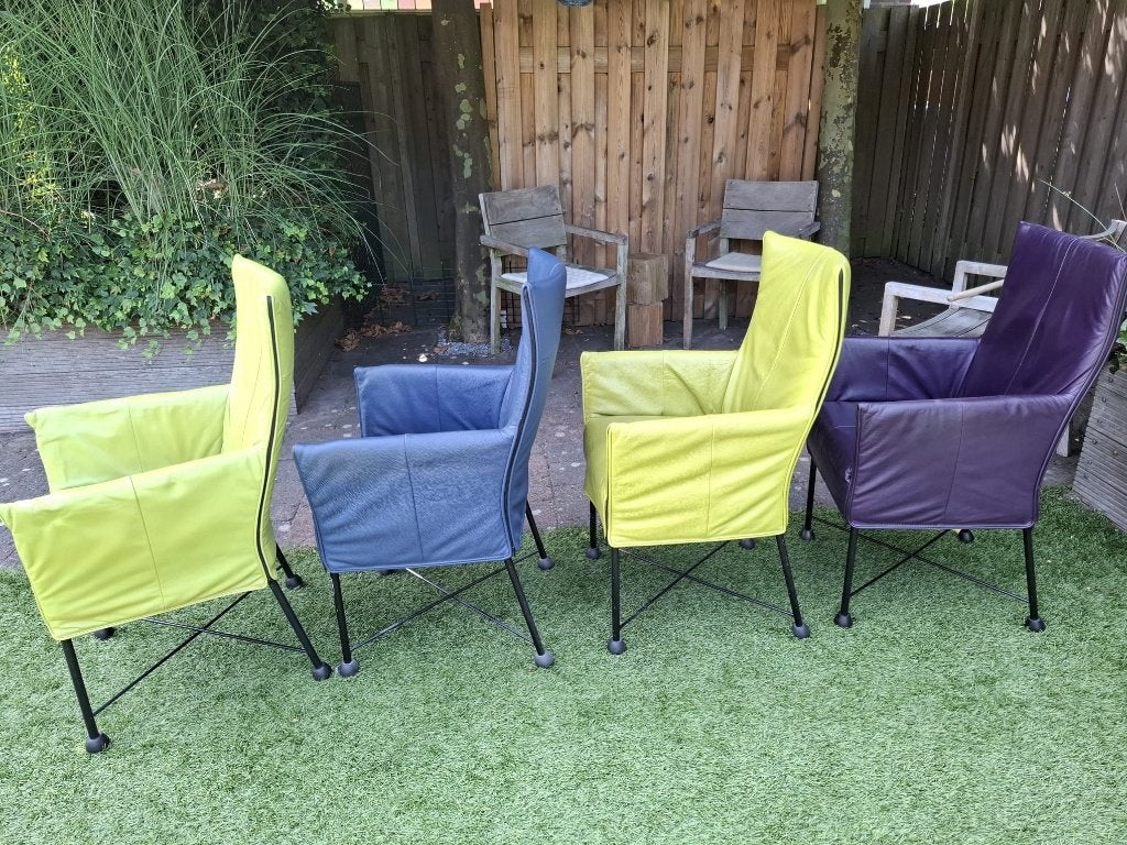Montis Armstoelen Chaplin eetkamer design fauteuils /stoelen, Huis en Inrichting, Stoelen, Ophalen, Gebruikt, Overige kleuren