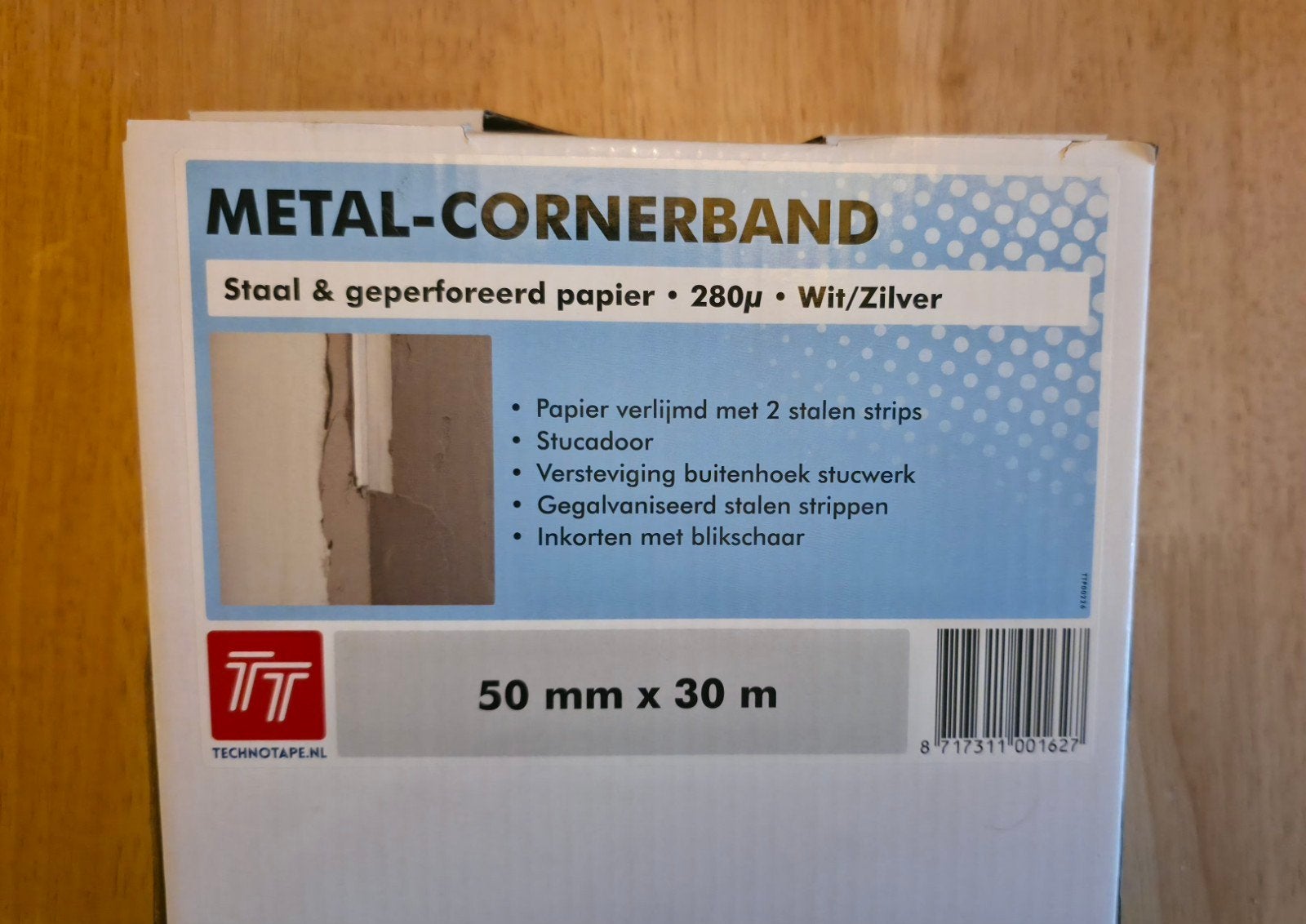 Gratis af te halen: Metal-Cornerband (20m over), Ophalen, Nieuw
