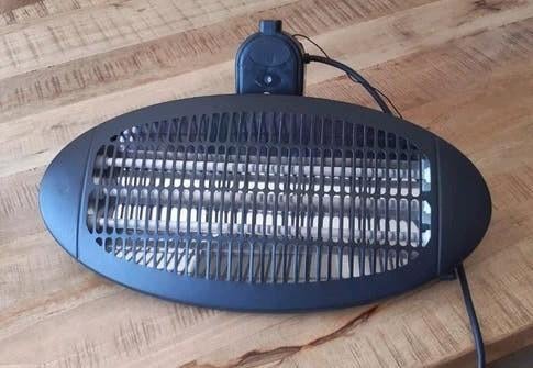 Terrasverwarmer z.g.a.n., Tuin en Terras, Ophalen, Zo goed als nieuw, Elektrisch, Wand