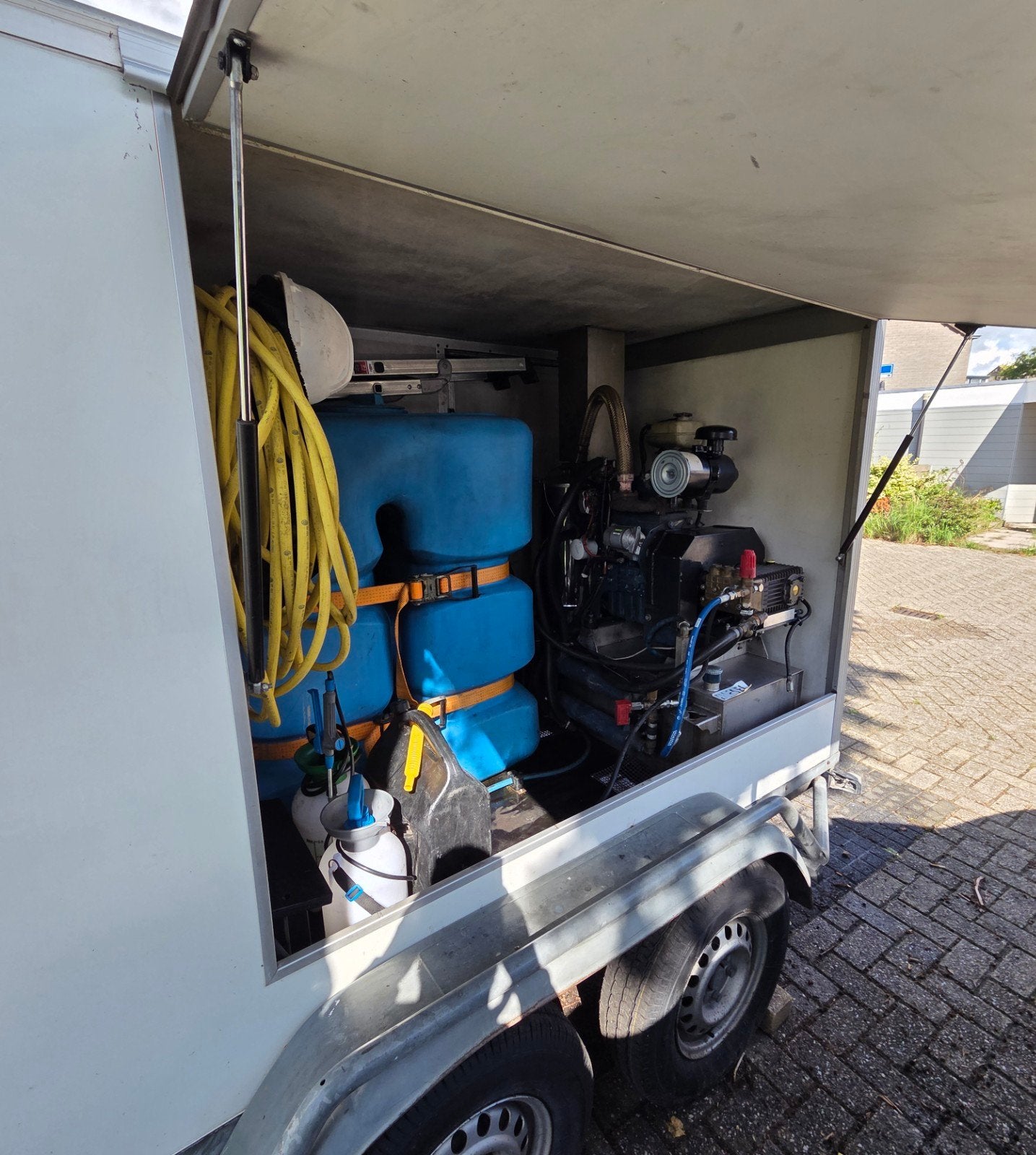 Hogedruktrailer 400 bar