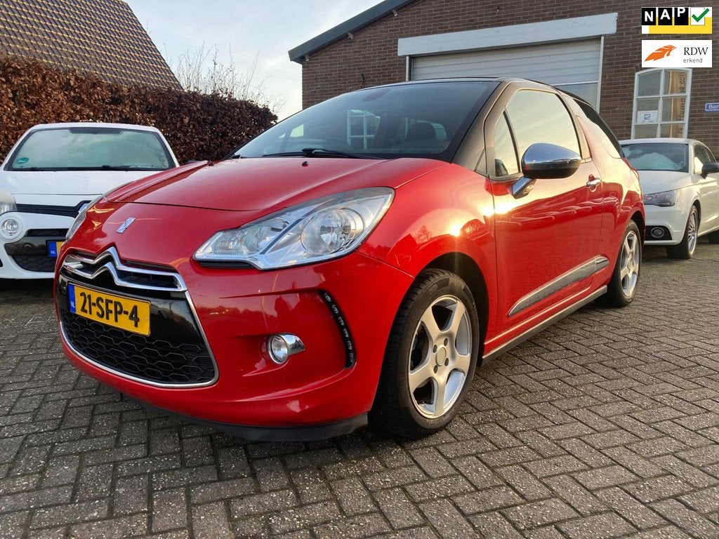 Citroen DS3 1.6 e-HDi So Chic Bj 2011, Clima, Cruise, PDC in, Auto's, Citroën, Voorwielaandrijving, Euro 5, 28 km/l, Gebruikt